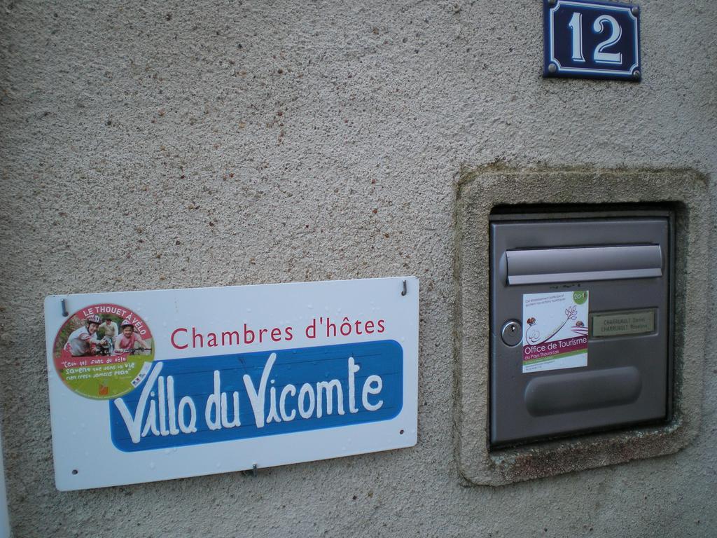 Villa Du Vicomte Thouars Exteriér fotografie